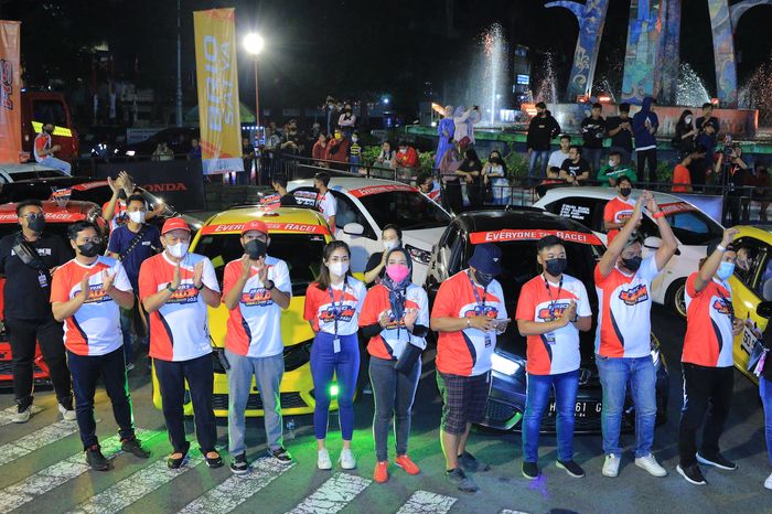 Brio Slalom Challenge  2022 putaran ketiga di Kota Semarang diikuti peslalom profesional, amatir dan jurnalis dari berbagai media