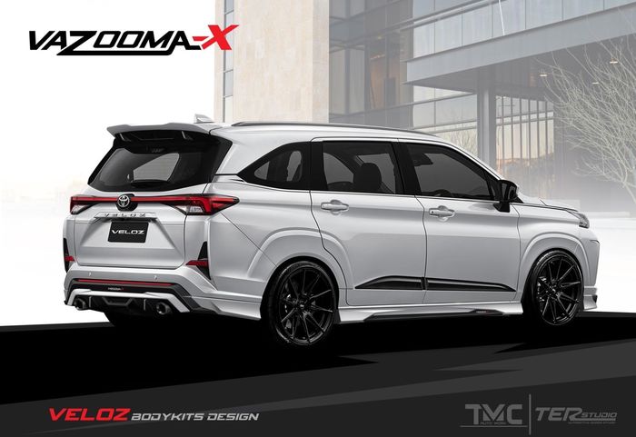 Modifikasi All New Toyota Veloz hasil garapan Ter Studio, Thailand