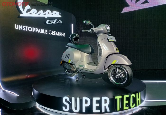 Vespa GTS Super Tech berkapasitas 300 cc jadi flagship