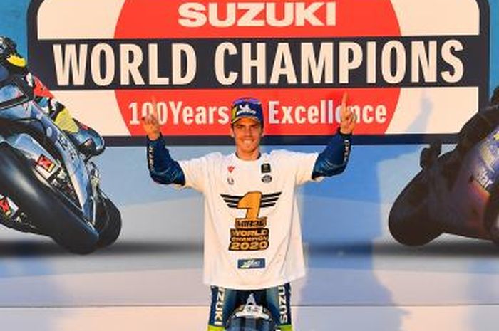 Joan Mir bawa Suzuki menang MotoGP 2020
