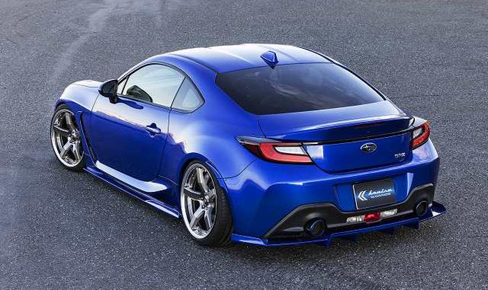 Tampilan belakang modifikasi Subaru BRZ baru garapan Kuhl Racing