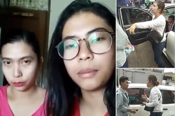 Video klarifikasi ibu-ibu yang marah-marah ke anak SMP karena senggol mobilnya.