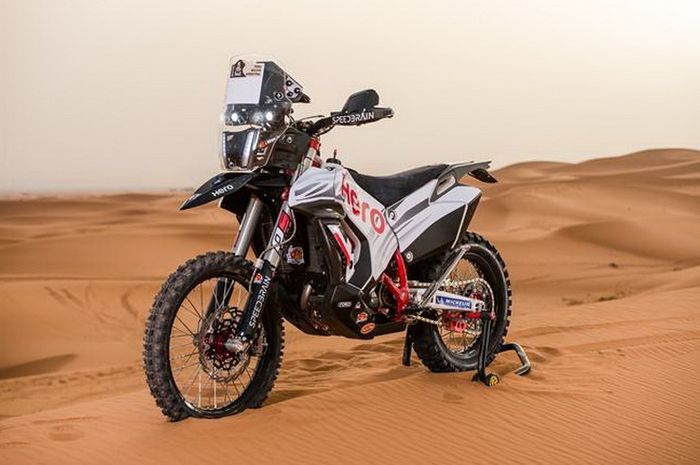 Hero RR 450 siap menaklukkan medan Reli Dakar 2018 di tiga negara Amerika Selatan pada awal januari nanti