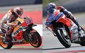 Sesi Warm-Up, Adu Kuat Antara Marc Marquez dan Andrea Dovizioso, Ducati Catatkan Waktu Tercepat