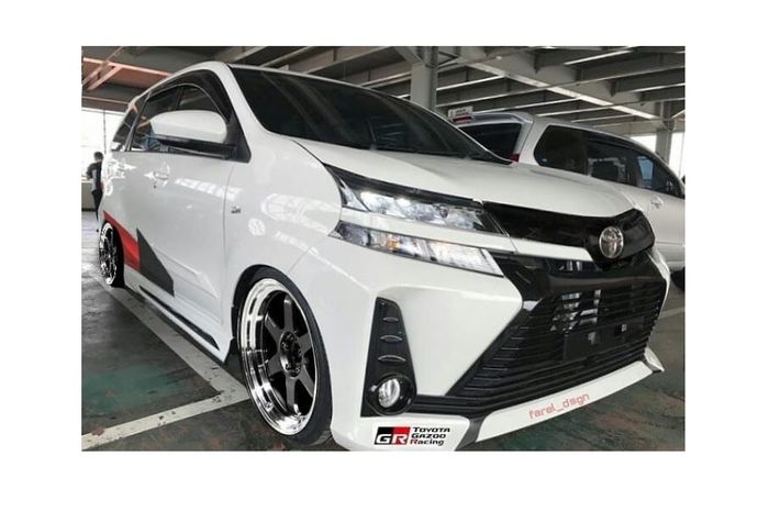Modifikasi digital Toyota Avanza terbaru