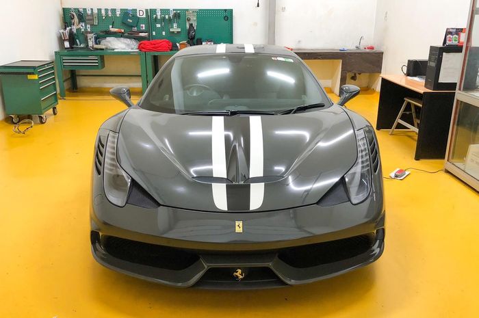 Ferrari 458 Speciale yang akan dilelang ulang.