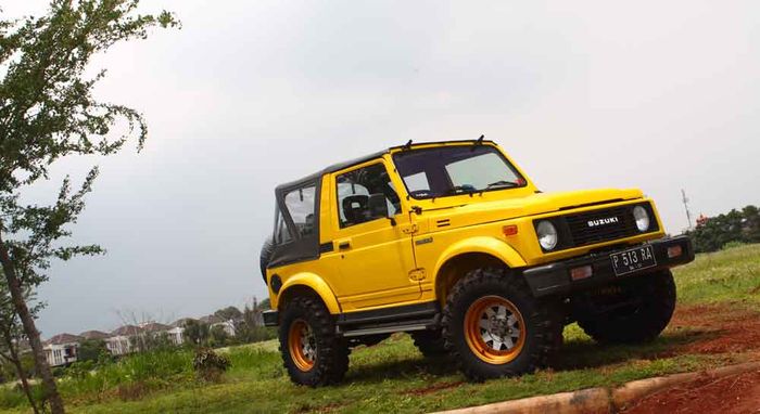 Jimny SJ410V ini bodinya rentan terkena korosi