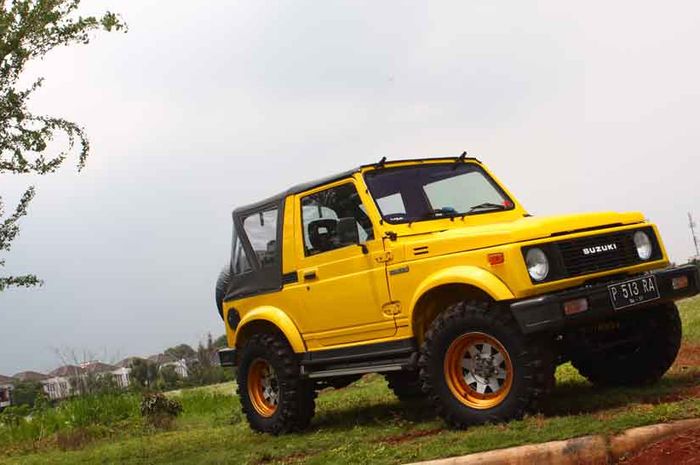 Jimny SJ410V ini bodinya rentan terkena korosi