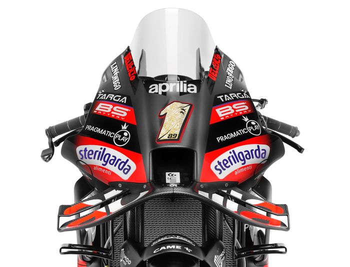 Ada logo judi online di motor Jorge Martin dan Marco BEzzecchi