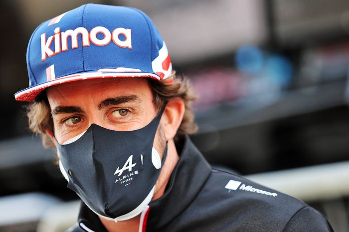 Fernando Alonso, juara dunia F1 dua kali yang kini membela tim Alpine