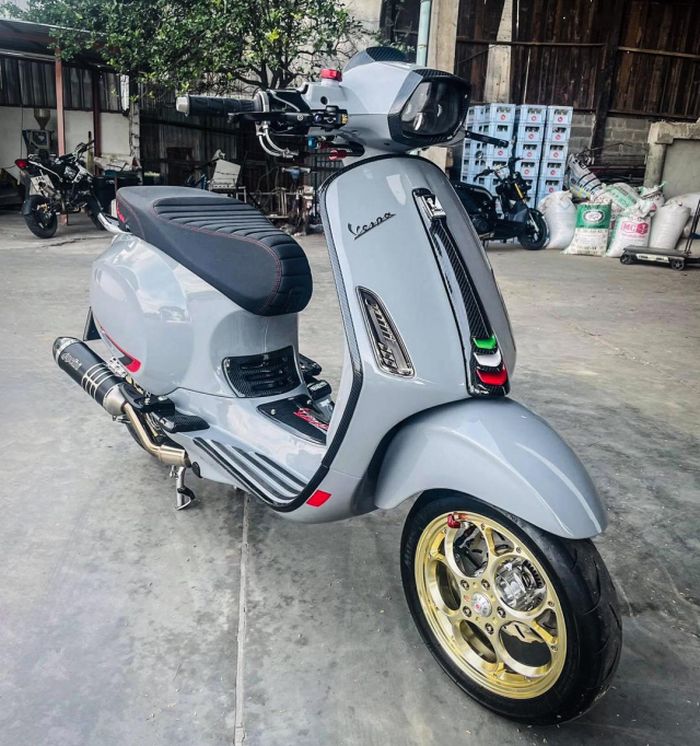 Modifikasi Vespa Sprint yang menawan