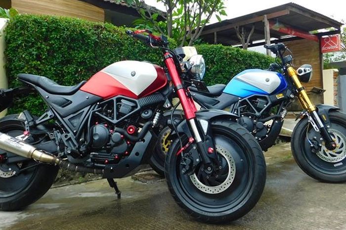 Wuih melihat modifikasi kembar Yamaha Scorpio Z ini kesannya mewah banget