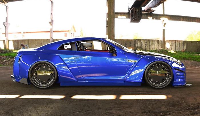 Body kit Liberty Walk teripirasi dari pakaian kimono