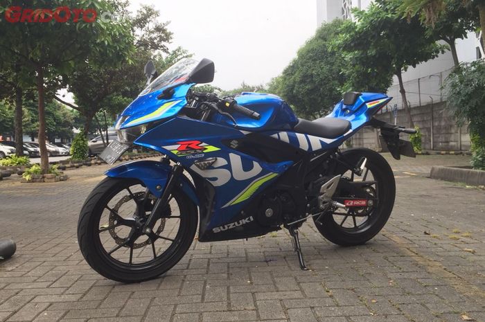 Pasang lowering kit di Suzuki GSX-R150