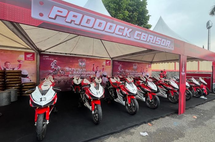 Paddock kelas CBR150R HDC 2024 Purwokerto