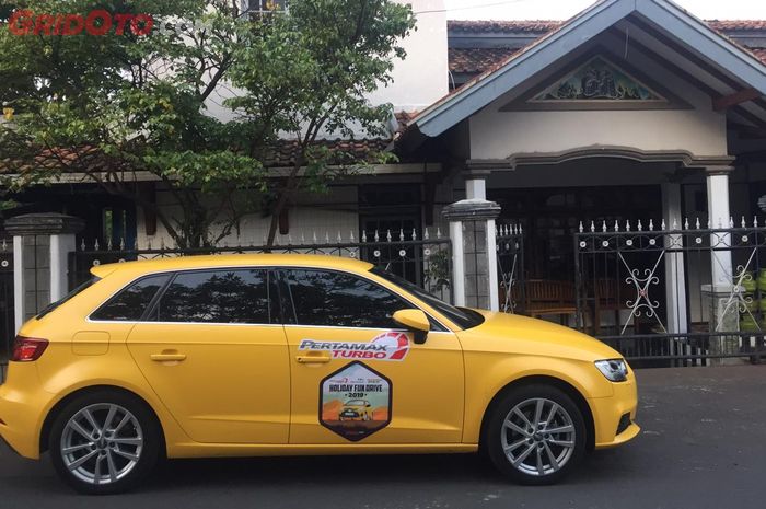 Audi A3 Sportback saat singgah di rumah Kuningan, Jawa Barat