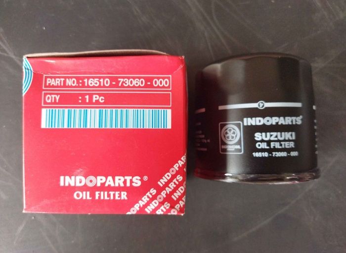 Filter oli mesin Indoparts untuk Suzuki