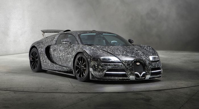 Bugatti Veyron ubahan Mansory untuk ajang Geneva Motor Show 2018