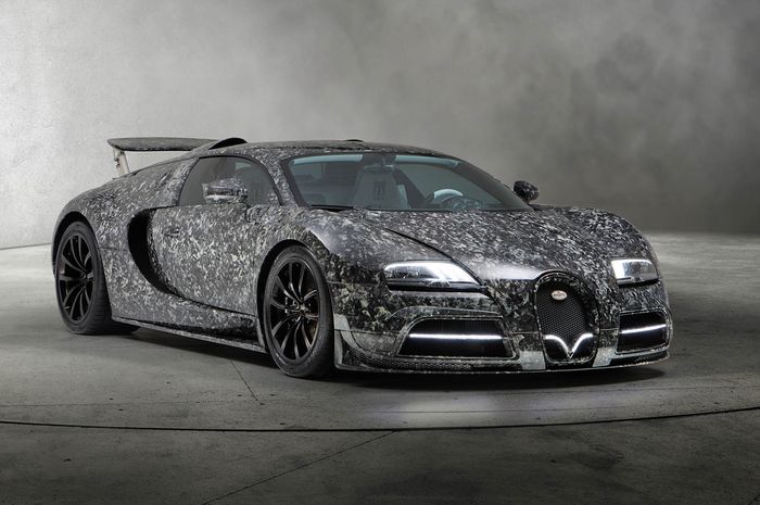 Bugatti Veyron ubahan Mansory untuk ajang Geneva Motor Show 2018