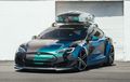 Tesla Model S Full Wrapping Atraktif, Pasang Roof Box dan Pelek Kece