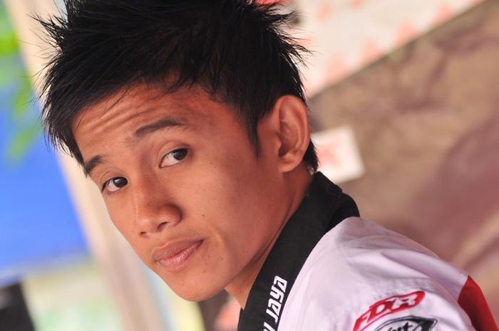 M Zaki salah satu pembalap berbakat Indonesia