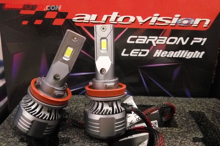 Autovision LED Carbon headlight baru bakal diluncurkan Desember