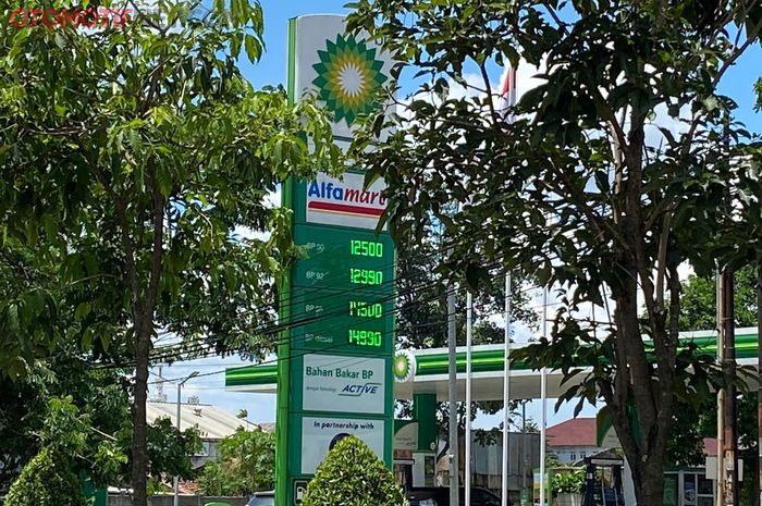 Ilustrasi SPBU BP-AKR