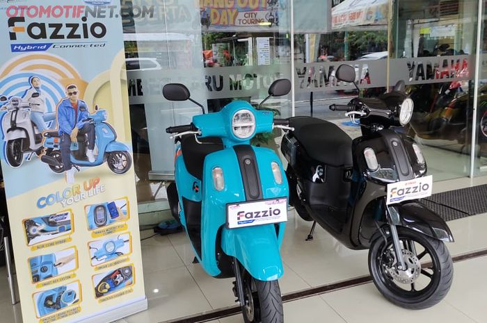 Yamaha Fazzio Hybrid Connected di dealer Yamaha Sentral Yogyakarta