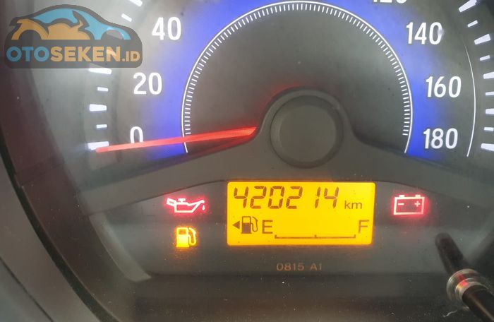 Odometer Honda Mobilio 2015 Bekas Taksi Blue Bird