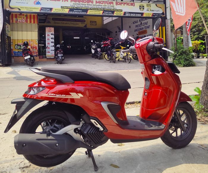 Honda Stylo 160 merah tahun 2024 tipe CBS dijual Rp 27,5 juta
