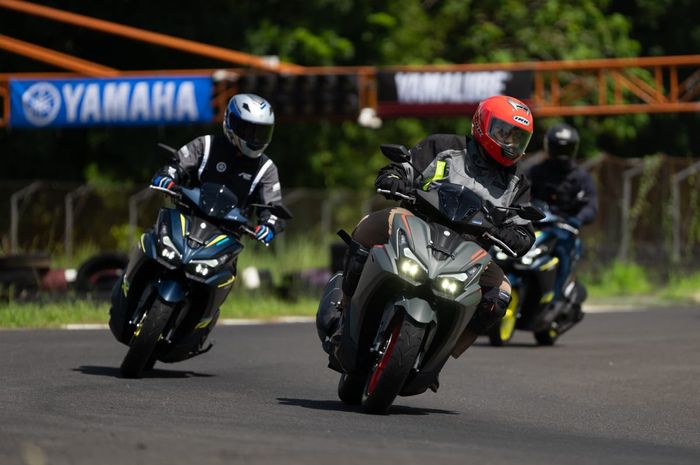 Manfaat YECVT pada Yamaha Aerox Alpha Turbo di Sirkuit 