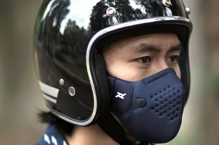 Ilustrasi masker anti polusi