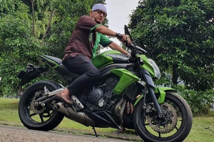 Kawasaki ER-6n Alm. Ustadz Uje Terjual, Dibeli Ustadz Zacky Mirza