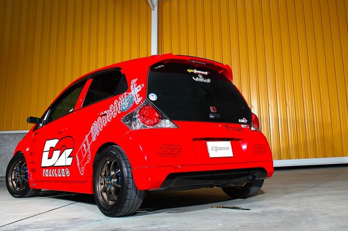 Di balik tampilan sporti Honda Brio simpan mesin sang kakak dari Jepang