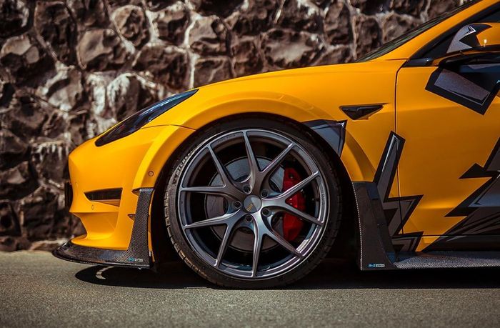 Pelek Zito Wheels ZF05 ukuran 20 inci berwarna Matte Gunmetal