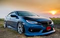 Honda Civic Turbo Kandas Tampil Eye Catching Berjubah Biru Segar