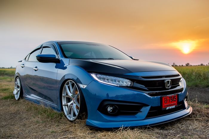 Modifikasi Honda Civic Turbo tampil eye-catching garapan AZC Original, Thailand