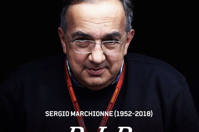 Mantan pimpinan Ferrari dan Fiat-Chrysler Automobile,  Sergio Marchionne meninggal dunia dalam usia 