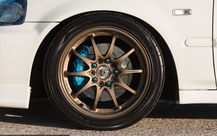 Tampilan pelek  Honda Civic Type R EK9