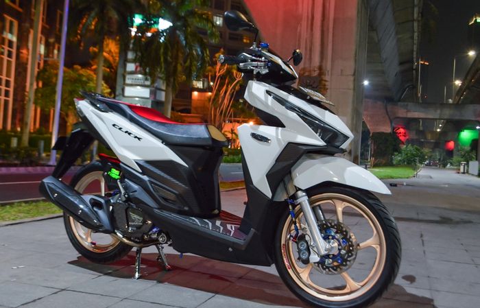 Honda Vario 150 modifikasi tampil elegan