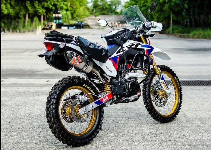 Honda CRF150L dengan knalpot Pro Speed