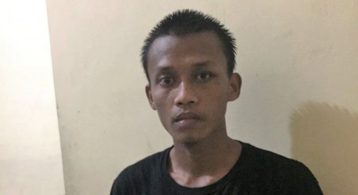 Gepeng, maling motor yang diciduk polisi