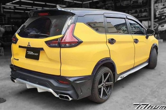 Mitsubishi Xpander pakai body kit Tithum