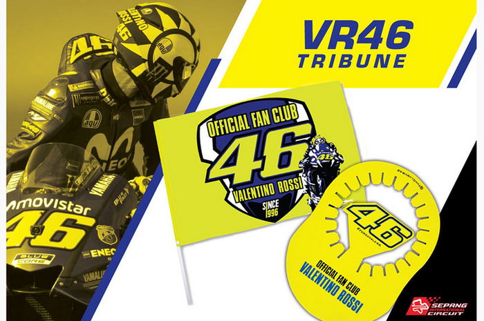 Inilah yang didapat penonton yang membeli tiket VR46 Tribune di MotoGP Malaysia