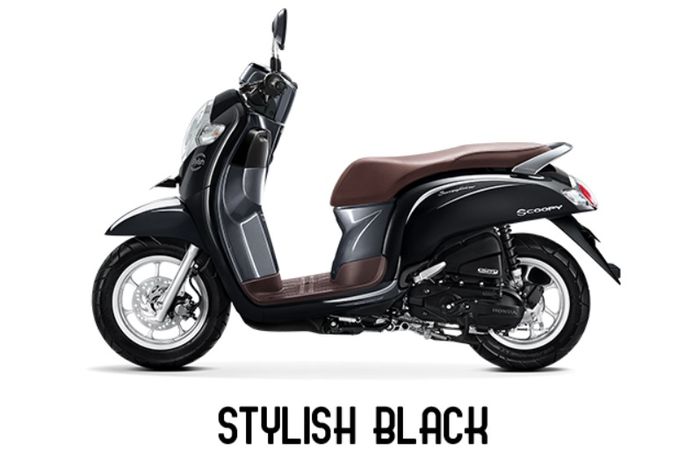 All New Scoopy Stylish Black