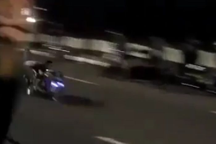 Ilustrasi balap liar.