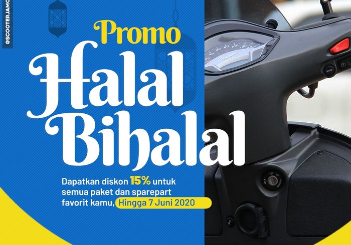 Promo Halal Bihalal dari Scooter Jam