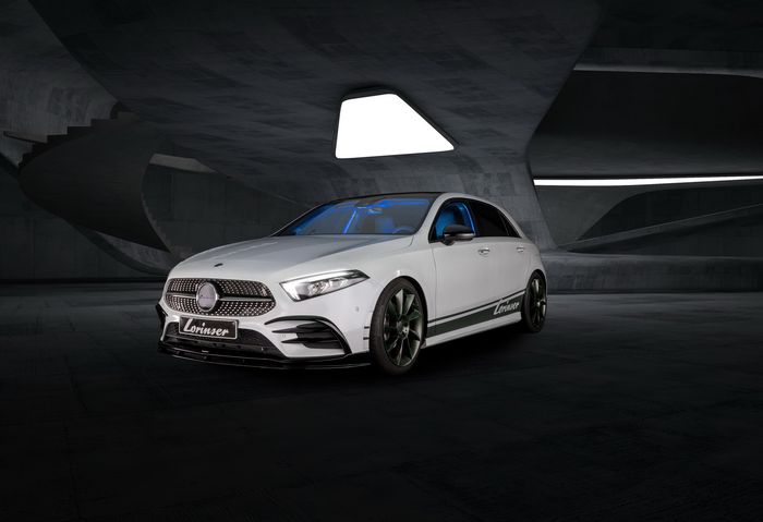Modifikasi Mercedes-Benz A-Class hasil garapan Lorinser