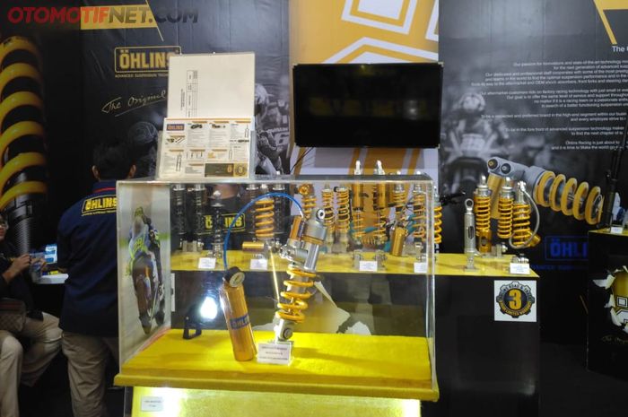 Sokbreker Ohlins di IMOS 2018. Jakarta