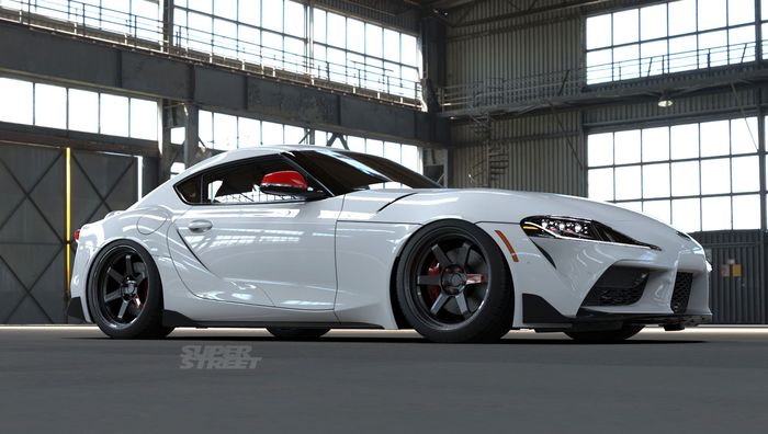 Modifikasi digital Toyota Supra Mark V